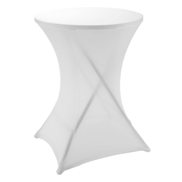 Bar bord cover hvid - 80x110 cm