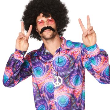 Psykedelisk hippie skjorta
