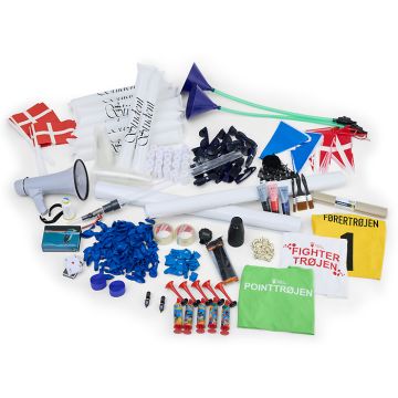 Blå studentvagn grundpaket deluxe