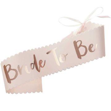 Bride To Be Bias-tape till Bruden