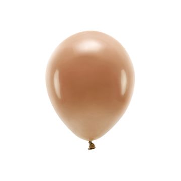 Pastell chokladbruna ballonger 10x - 30 cm