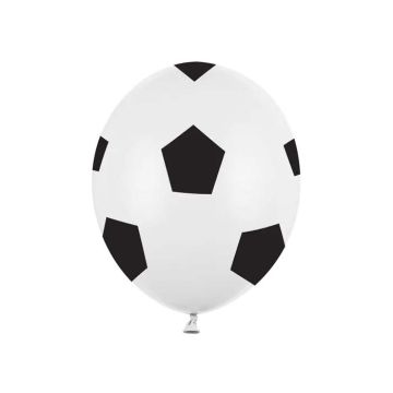 Fotboll Latex Ballonger 6x - 30 cm