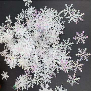 Snöflingor konfetti