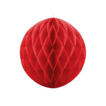 Honeycomb I Röd - 40 cm 