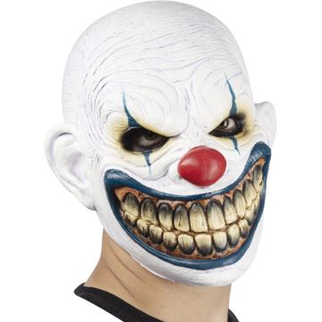 Skrämmande happy clownmask