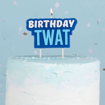 Birthday Twat Födelsedagsljus - 5,8x10 cm