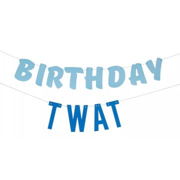 Happy Birthday Twat Girlang - 2,5 meter