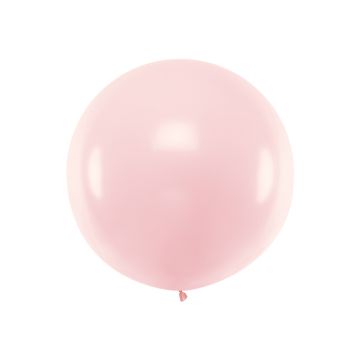 Stor Pastell Pale Pink Ballong - 1 meter