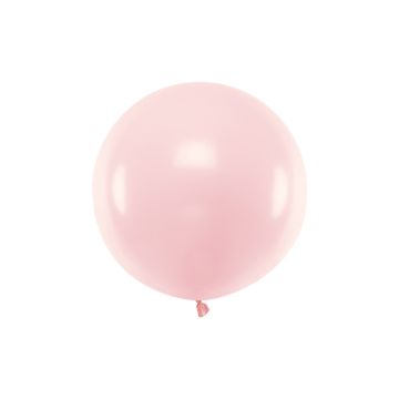 Pastell Pale Pink Ballong - 60 cm
