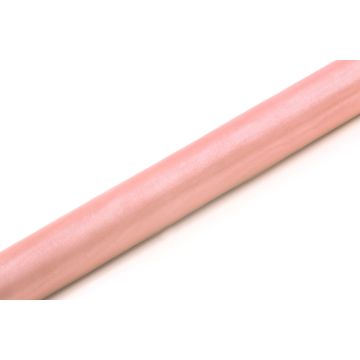 Organza Bordslöpare Pale Pink - 9 Meter