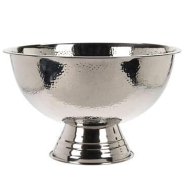 Champagnekylare hammarslag stål 39 cm