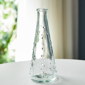 Vas regndroppe glas - 18 cm