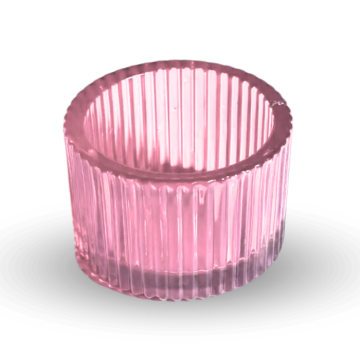Värmeljushållare rosa 5 cm