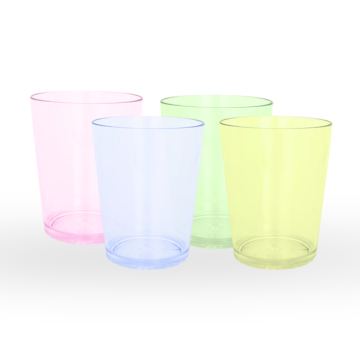 Plastshotglas färgade återanvändbara 3 cl 20x