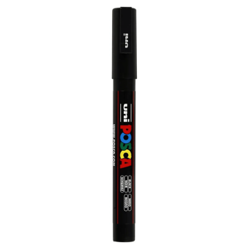 Posca Tusch svart 0,9-1,3 mm