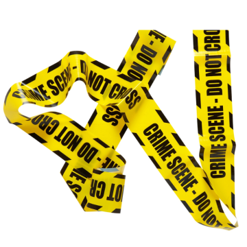 Varningstejp Crime Scene 7,2 meter
