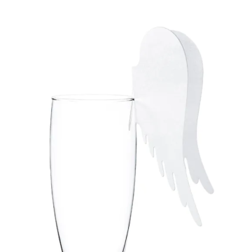 Änglavingar glaspynt 10x