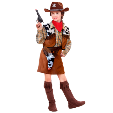 Cowgirl kostym för barn