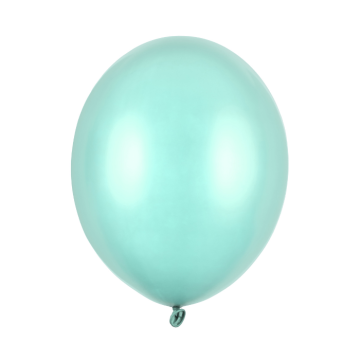 Metallic Mint Ballonger 10x - 30 cm