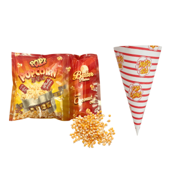 Popcorn festpaket 50x portioner allt inkluderat