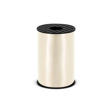 Creme vit plastband - 5 mm x 225 m