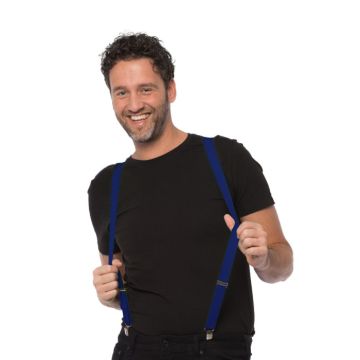 Blå one-size unisex hängslen