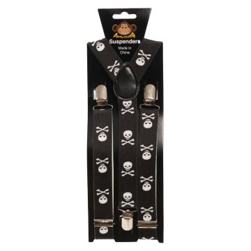 Suspensorier med skallemotiv one-size unisex