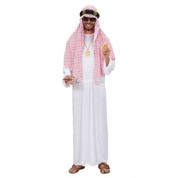 Arabisk shejk-kostym