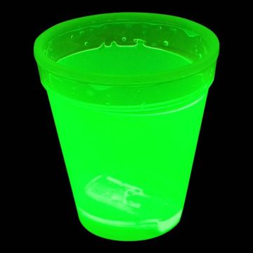 Självlysande Mugg Grön - 350 ml