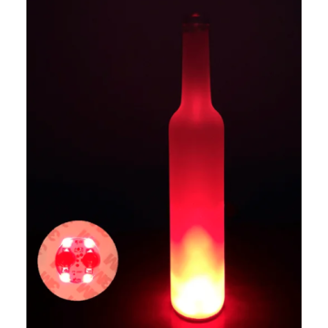 LED flaske lys rød