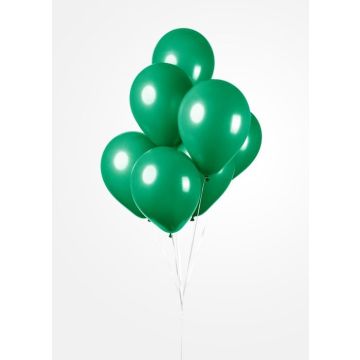Mörkgröna ballonger 100x - 30 cm