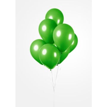 Ljusgröna Ballonger 100 x - 30 cm