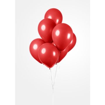 Röda Ballonger 100x - 30 cm
