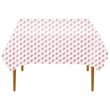 Dannebrogduk polyester - 140x240 cm