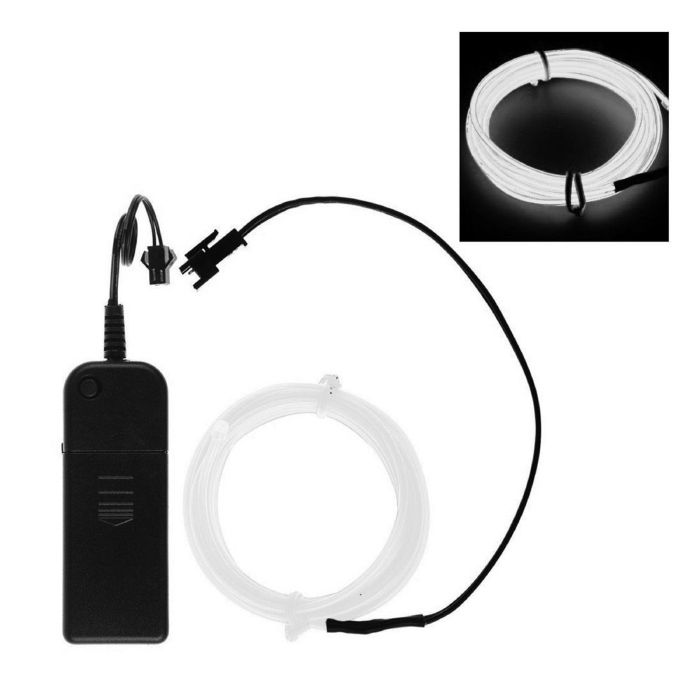 Neon LED sladd 3 m vit