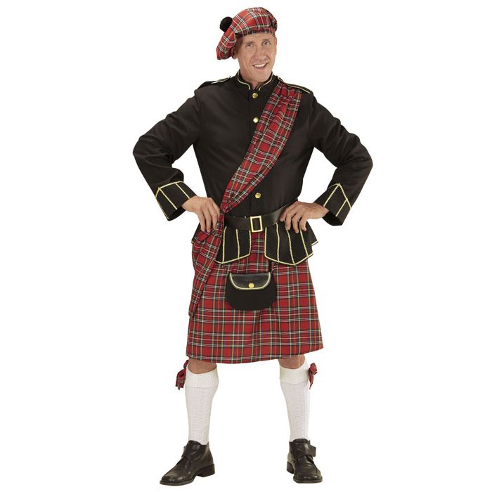 Skotsk highlander kostym för herrar