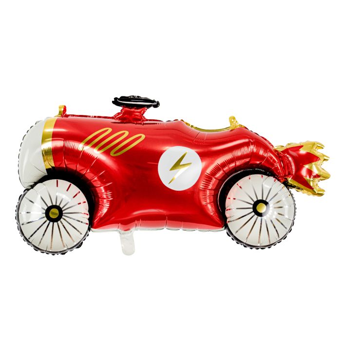 Folieballong röd bil 111x63 cm