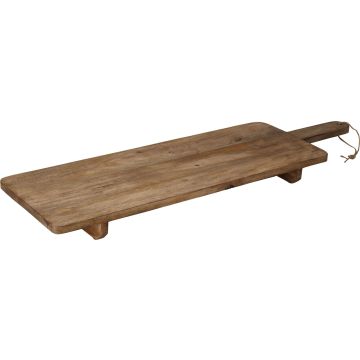 Serveringsbräde i mangoträ på 2 ben ca. 100 cm