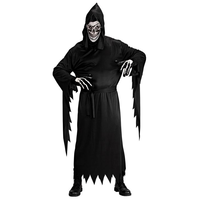 Grim Reaper kostym i svart för herrar