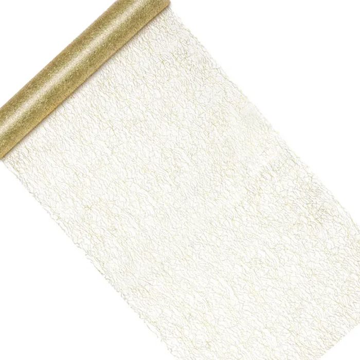 Bordsduk i Guld - 9 meter