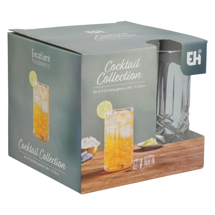 Cocktailglas 360 ml - 4x
