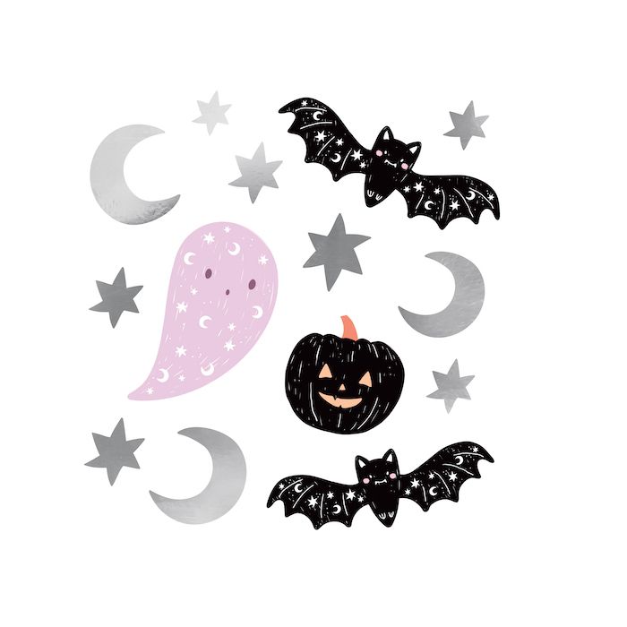 Halloween klistermärken 56x