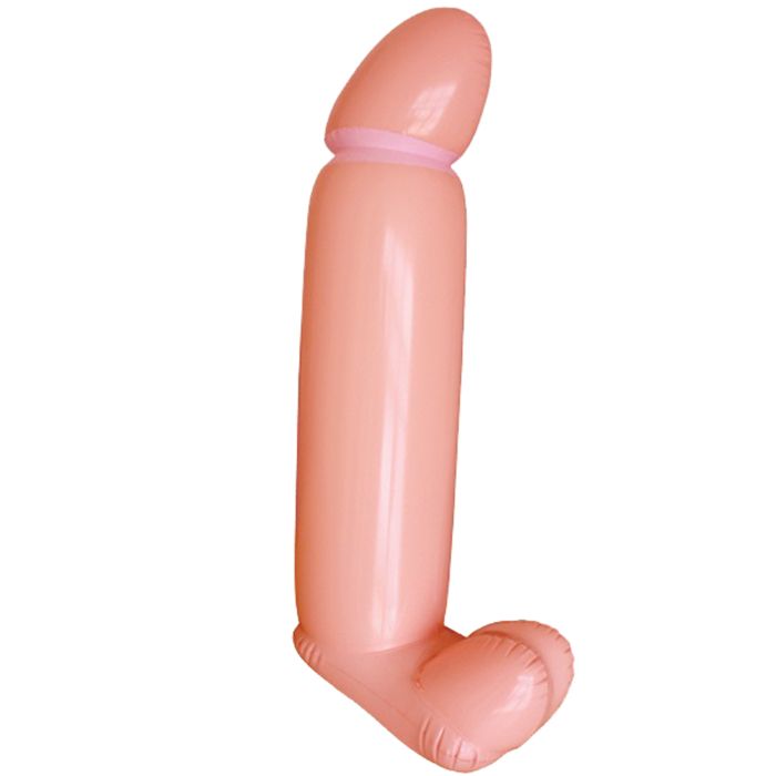 Uppblåsbar penis - 90 cm
