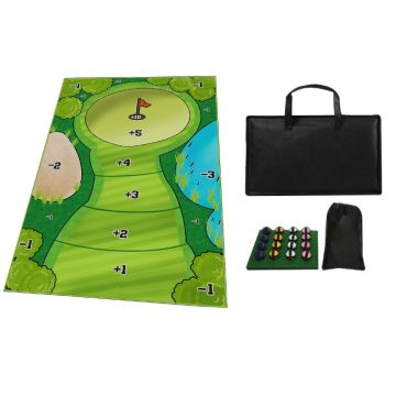 Golfmatta 180x120 cm inkl 16 velcro bollar