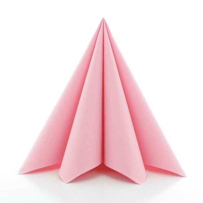 Luksus servetter rosa 12x - 40x40 cm