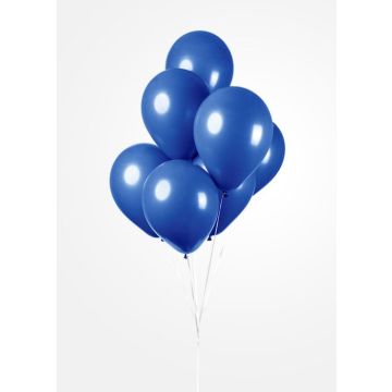 Mörkblå Ballonger 50x - 30 cm