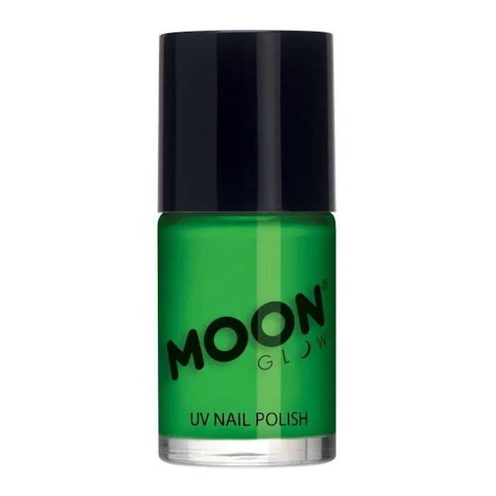 Neon UV nagellack intensiv grön Moon Creations - 14 ml 