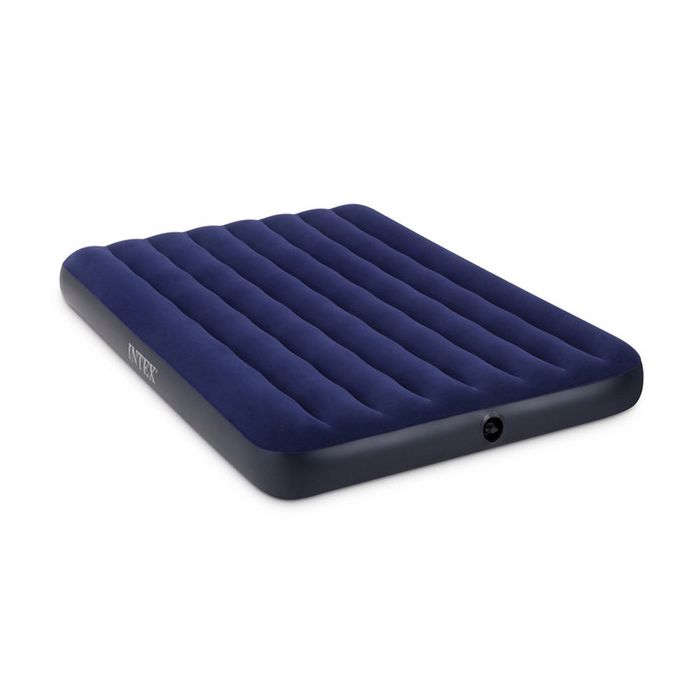 Dubbel luftmadrass 191x137x22 cm
