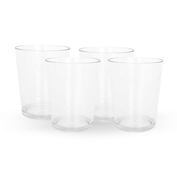 3 cl plastshotglas 20x klara återanvändbara