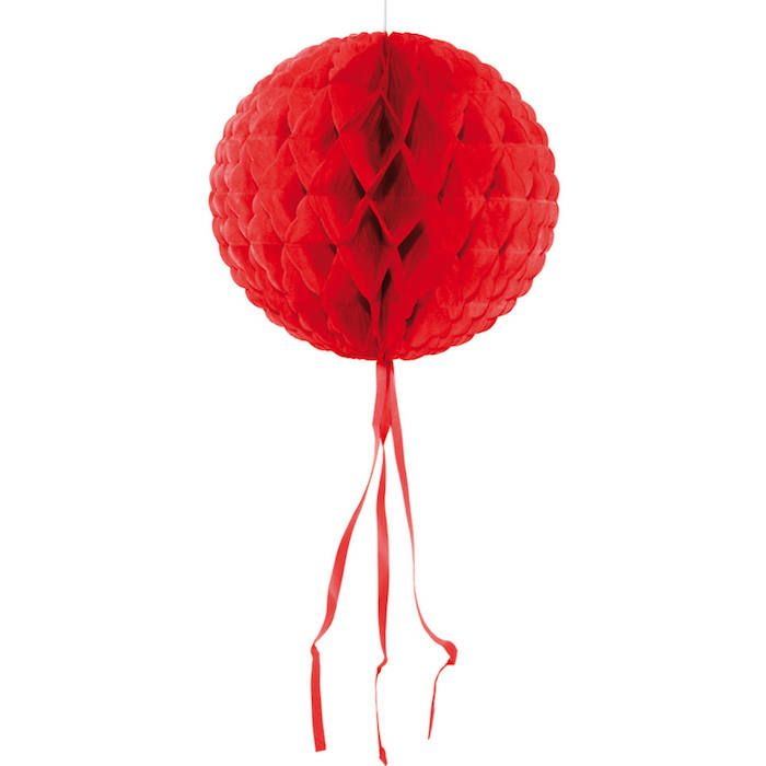 Honeycomb röd - 30 cm